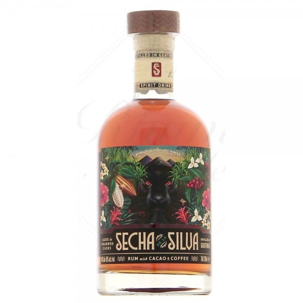 SECHA DE LA SILVA - RUN WITH CACAO & COFFEE - 70cl