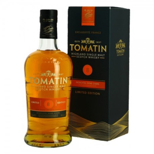TOMATIN 8 ANS - MOSCATEL - 70cl