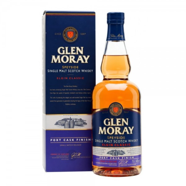 GLEN MORAY - PORT CASK FINISH - 70CL