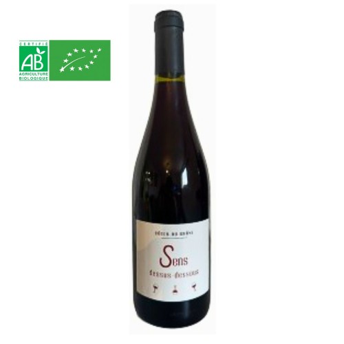 CÔTES DU RHÔNE ROUGE - SENS DESSUS DESSOUS - DOMAINE DE LIGNANE - BIO - 2023