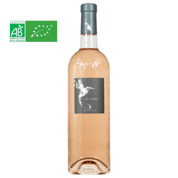 CÔTES DE PROVENCE ROSÉ- LE MERLE - CHÂTEAU DU PAS DU CERF - BIO - 2023