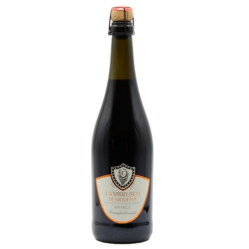 ITALIE EFFERVESCENT ROUGE - LAMBRUSCO DI MODENA AMABILE - CARAFOLI