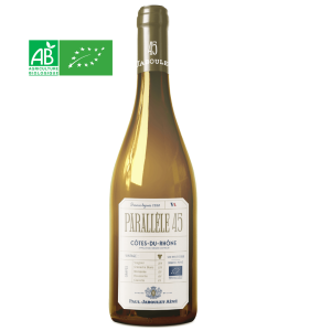 COTES DU RHÔNE BLANC - PARALLELE 45 - MAISON PAUL JABOULET AINE - BIO