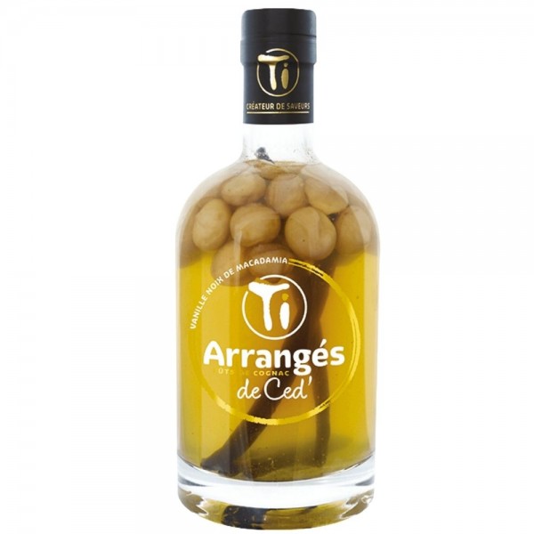 RHUM ARRANGE VANILLE ET NOIX DE MACADAMIA - 70 CL